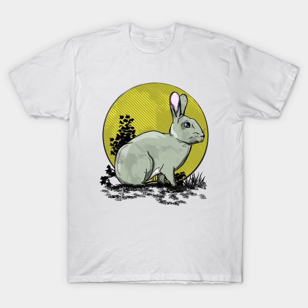 Wild rabbit T-Shirt by mailboxdisco